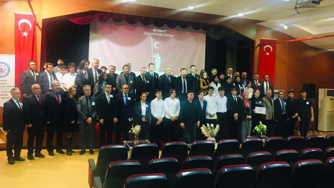   18 Mart Çanakkale Zaferi ve Şehitleri Anma Günü ilçe programı okulumuz Beykoz Anadolu İmam- Hatip Lisesi ev sahipliğinde gerçekleşti